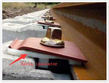 Nabla rail insulators